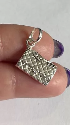 Genuine Links Of London Solid Sterling Silver Clutch Bag Charm Pendant • £15