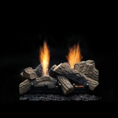 MONESSEN Natural Blaze 18  Burner With Split Timber Propane Logs Vent Free • $1073