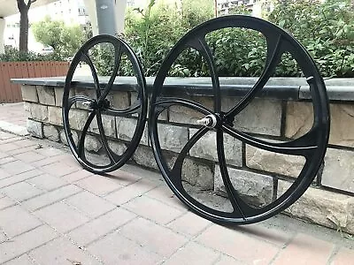 NTNmotorcycle 26  Bicycle Mag Wheels Set/Magnesium Wheel Rim - 26 In Bicycle Rim • $107.69