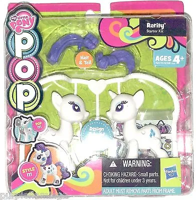 NEW Hasbro My Little Pony Rarity POP Starter Kit. • $8.99