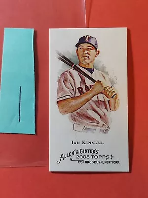 2008 Topps Allen And Ginter Mini A And G Back #9 Ian Kinsler Cd1 • $1.65