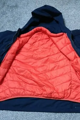 Zara 2-in-1 Boys Coat / Jacket Navy And Orange Excellent Condition Size 10 • £12.99