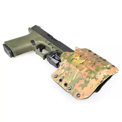 OWB Kydex Holster For Handguns With A Streamlight TLR-7/7A - MULTICAM • $49.99