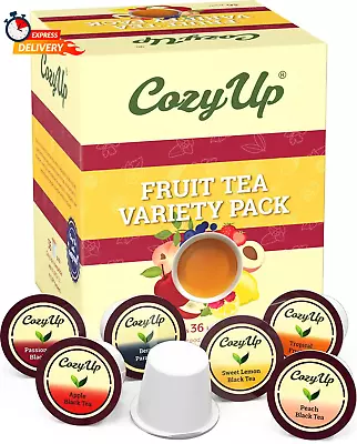 Cozyup Variety Fruit Tea Sampler Pack Pod For Keurig K-Cup Brewers 36-Count • $31.39