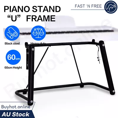 Heavy Duty Electric Piano Keyboard U Style Stand Frame Steel Support Rack Holder • $79.95
