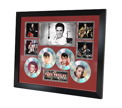 Elvis Presley - Signed Memorabili​a - Limited Edition Certificat​e - Framed • $399