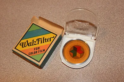 $9.95 • Buy Vintage Walz Filter For Color Film Series VI Model No. A9