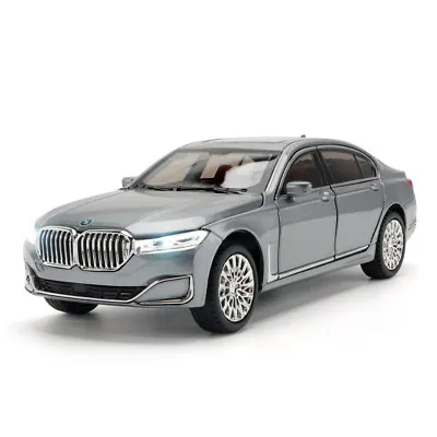 1:24 Diecast Vehicle For BMW 760 Model Car Collectible Toy Sound Light Toy Gifts • $31.99