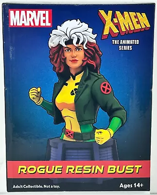 Marvel X-MEN The Animated Series Rogue Resin Bust 1113/3000 Diamond Select 2021 • $44.97