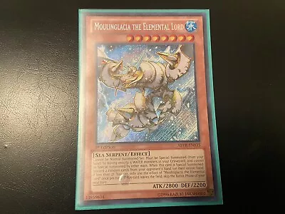  Moulinglacia The Elemental Lord Secret Rare 1st Edition ABYR-EN035 • $17