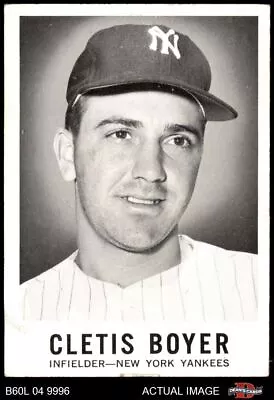 1960 Leaf #46 Clete Boyer Yankees 4 - VG/EX • $12.50