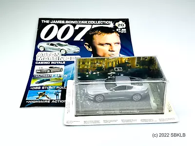 £9.95 • Buy James Bond Car Collection #20 - Aston Martin Dbs - Casino Royale