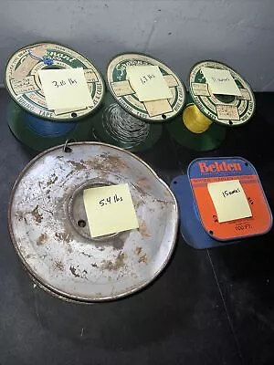 LOT OF 5 SPOOLS Surprenant Mfg. Electric Switch Board Wire & Cable 10+ Lbs • $159.99