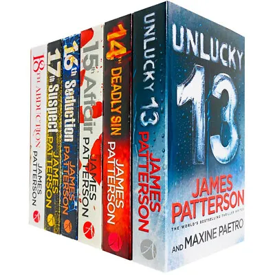 £21.50 • Buy Womens Murder Club 6 Books Collection Set By James Patterson (Books 13 - 18) 