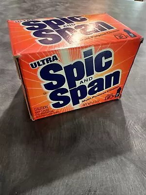 Vtg 1991 NOS SEALED Spic And Span Ultra Powder Cleaner Makes 28 Ounces • $27.99