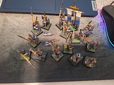 Warhammer Fantasy High Elves Full Command With Spears • $65