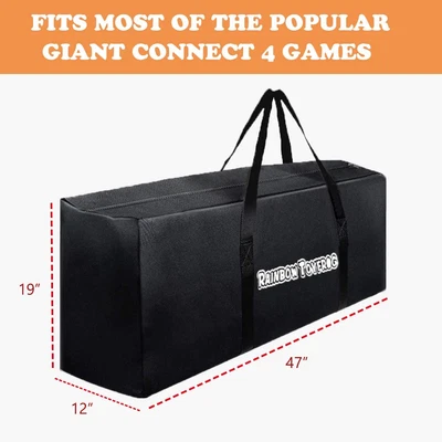 $27.78 • Buy Giant 4 In A Row Connect Game Carry & Storage Bag For Life Size Jumbo 4 To Score