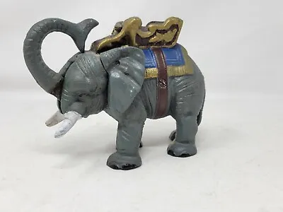 Vintage Cast Iron Elephant Mechanical Piggy Bank  • $29.95