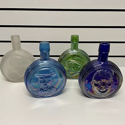 Vintage Wheaton Commemorative US Presidential Glass Bottles Lot Of 4 • $23.56