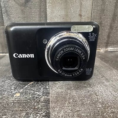 Canon PowerShot A800 10.0MP Digital Camera - Black • $59.99