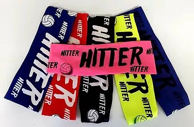 Volleyball Player Position Headbands - HITTER - Thick Spandex (Many Colors)  • $9.99