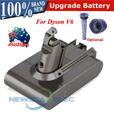 Replacement Battery For Dyson V6 Animal/Slim Vacuum Filter SV03 SV06 DC58 DC59 • $22.98