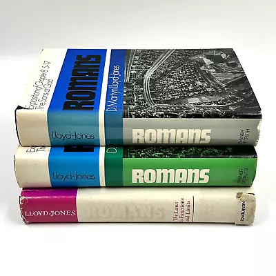 Romans: The Law: Its Functions And Limits Lloyd Jones 1976 Exposition Lot Of 3 • $39.80