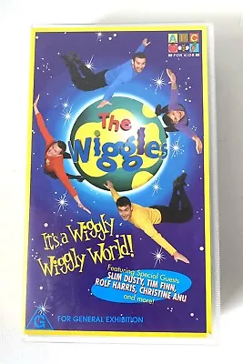 The Wiggles - Its A WigglyWiggly World - VHS - Pre Owned - Great Condition • $15