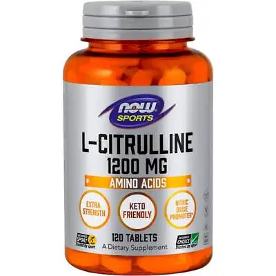 NOW Foods L-Citrulline 1200 Mg 120 Tabs • $24.18