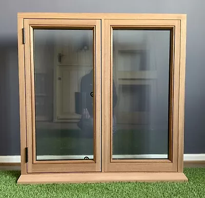 £545 • Buy Window Double Glazed Windows Solid Sapele Hardwood 900mm X 900mm Shepherds Hut