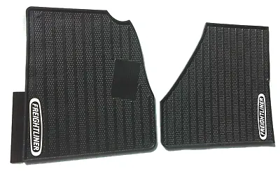 Freightliner OEM Rubber Logo Floor Mats For 2018 - 2024 Cascadia 2 PC Cab NEW! • $99.95