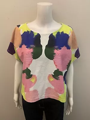 Gorman Organic Cotton Print Top Size Large=12/14      (# 1690) • $45