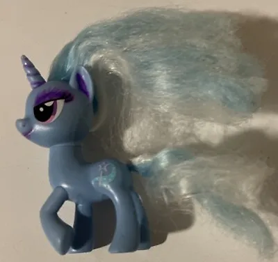 My Little Pony FIM G4 Trixie Lulamoon 3  Brushable Unicorn Hasbro Vintage Toy • $15.99