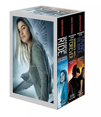 Maximum Ride Boxed Set #1 Fugitives Angel Experiment James Patterson Novel Books • $70.58