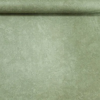 Plain Green Textured Wallpaper Mottled Effect Slightly Imperfect Paste The Wall • £1.69