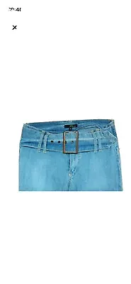 Ladies Women Jane Norman Denim Blue Jean Size 8 Y2K 2000s Bootcut Jeans • £20