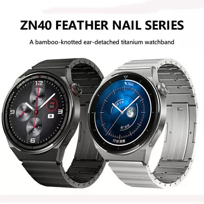 Titanium Steel Watch Band Strap For Samsung Galaxy Watch 45mm 46mm Gear S3 • $49.99