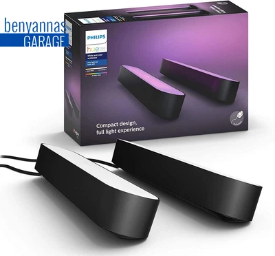 $103.06 • Buy Philips Hue Play Smart LED Bar Lights 2 Pack (Base Kit) White & Colour Ambiance 