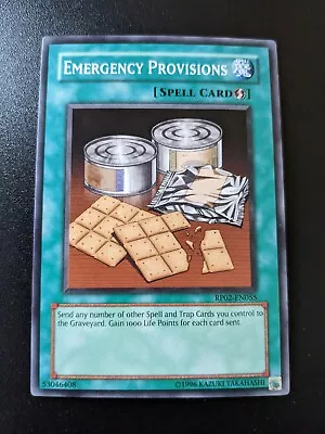 Emergency Provisions RP02-EN055 Common Retro Pack Very Good To Near Mint Yugioh • £1.34