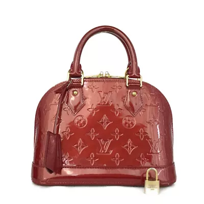 Louis Vuitton Monogram Vernis Alma BB Hand Bag/9Y0966 • $1
