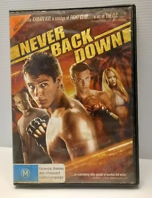 Never Back Down Movie DVD Region 4 AUS  • $7.19