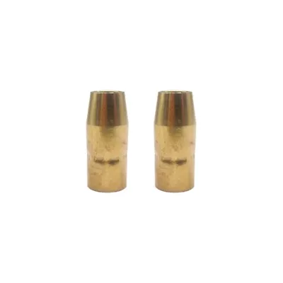 2 Pcs Nozzles 1/2  Flush For MIG Gun Fit Miller Millermatic 140 • $12.99