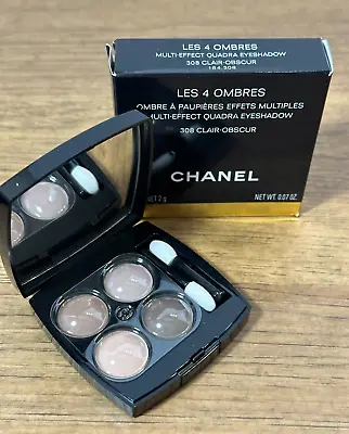 Chanel Les 4 Ombres Multi-Effect Quadra Eyeshadow Palette 308 Clair Obscur 2g • $82.95