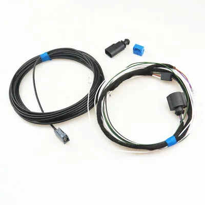 $27.51 • Buy 1 Set Flip RVC Reversing Camera Cable Harness RCD330 For VW Golf MK7 5GG827469F