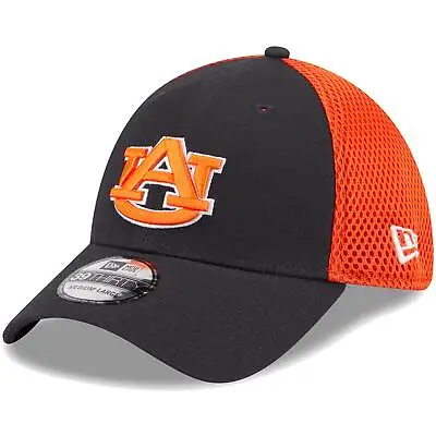 Men's New Era Navy Auburn Tigers Evergreen Neo 39THIRTY Flex Hat • $23.99