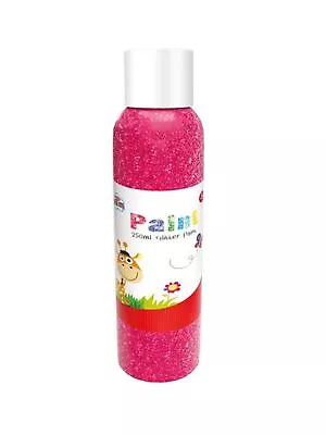 Children's Glitter Paint Kids Create Water Based Ready Mixed Art Crafts Hobbies • £5.57