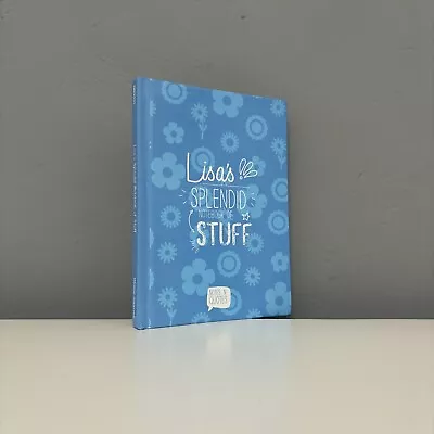 Lisa's Splendid Book Of Stuff Personalised New A6 Lined Hardback Notebook • £2.99