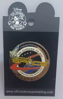 Disney Epcot Center Mission Space We Choose To Go International Space Pin  • $8.50