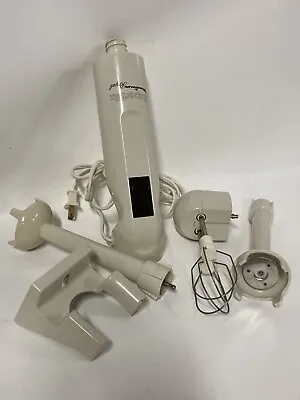 Rare Vintage Regal Moulinex Supermix Hand Mixer Beater Food Processor Handheld • $37.79