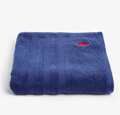 RALPH LAUREN Navy Blue Hand Towel 90x50cm. • £26.99